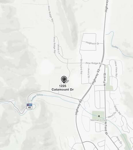 Map to Brickyard House