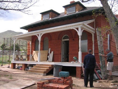 Finishing Porch