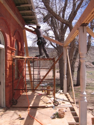 New Porch Columns