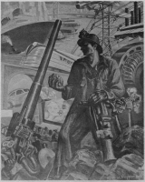 Miner Painting